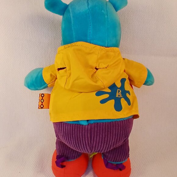 B You Giggly Zippies Hank Hippo Interactive Learning 12” Plush Stuffed Animal - Picture 2 of 4